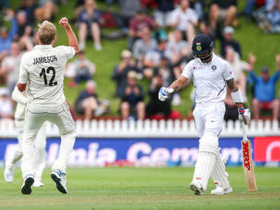 India vs New Zealand, 1st Test: India batsmen falter on challenging track