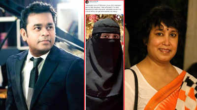 AR Rahman responds to Taslima Nasreen's remark on his daughter Khatija for wearing burqa