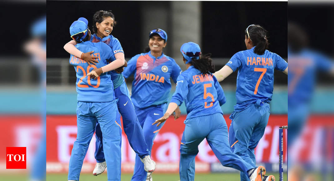 India vs Australia Women's T20, Women's T20 World Cup India beat