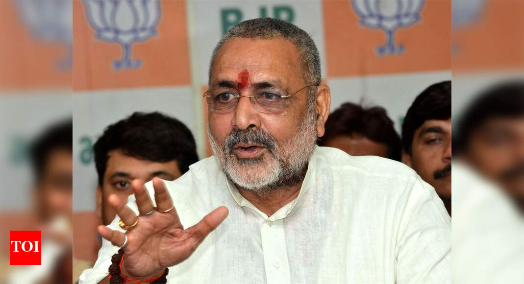India paying price for not sending Muslims to Pakistan: Giriraj Singh - Times of India