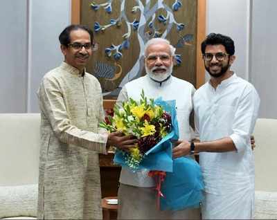 Maharashtra CM Uddhav Thackeray meets PM Modi