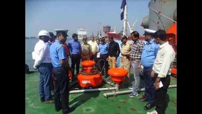 Mangaluru: Coast Guard conduct pollution response exercise