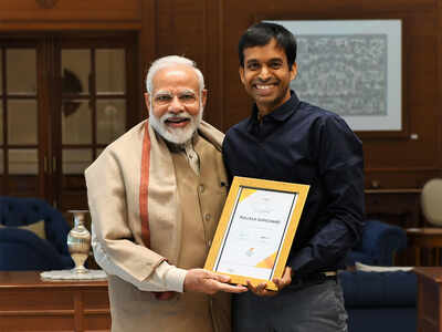 Pullela Gopichand meets PM Narendra Modi