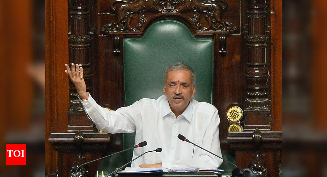 Karnataka speaker bans entry of journalists in Legislators House