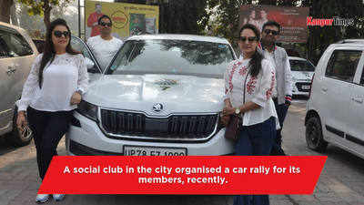 A car rally for a cause