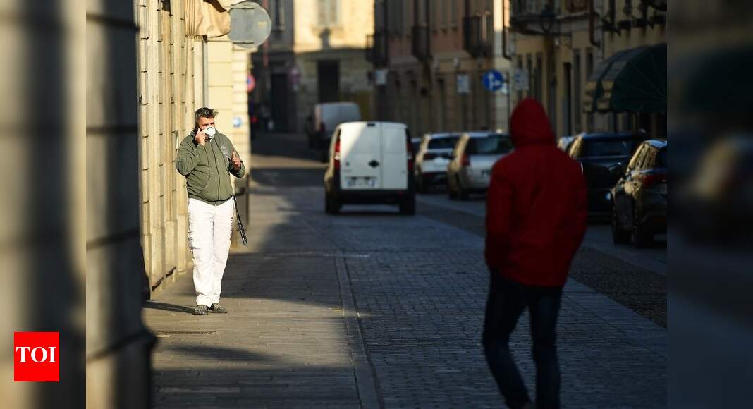Italian towns on lockdown; virus clusters emerge in South Korea, Iran