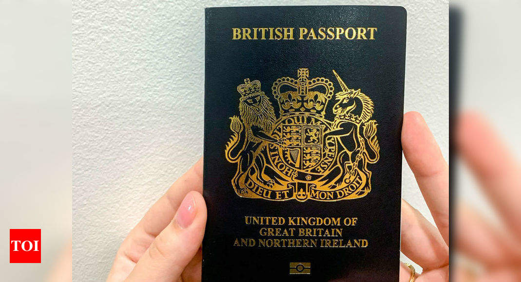 Uk To Start Issuing Post Brexit Blue Passports Times Of India