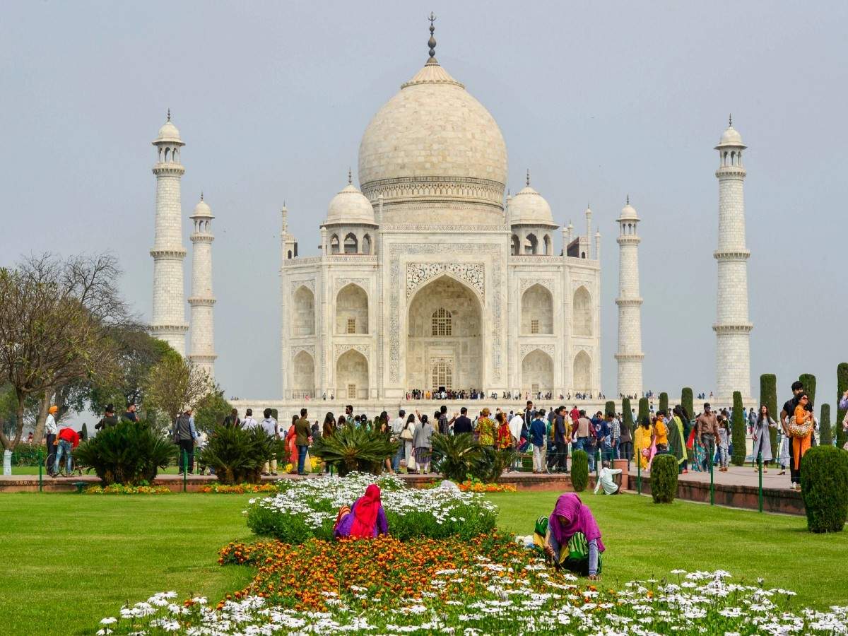 Trump Agra Visit Ticket Counters At Taj Mahal To Close At 11 30 Am On Monday India News Times Of India