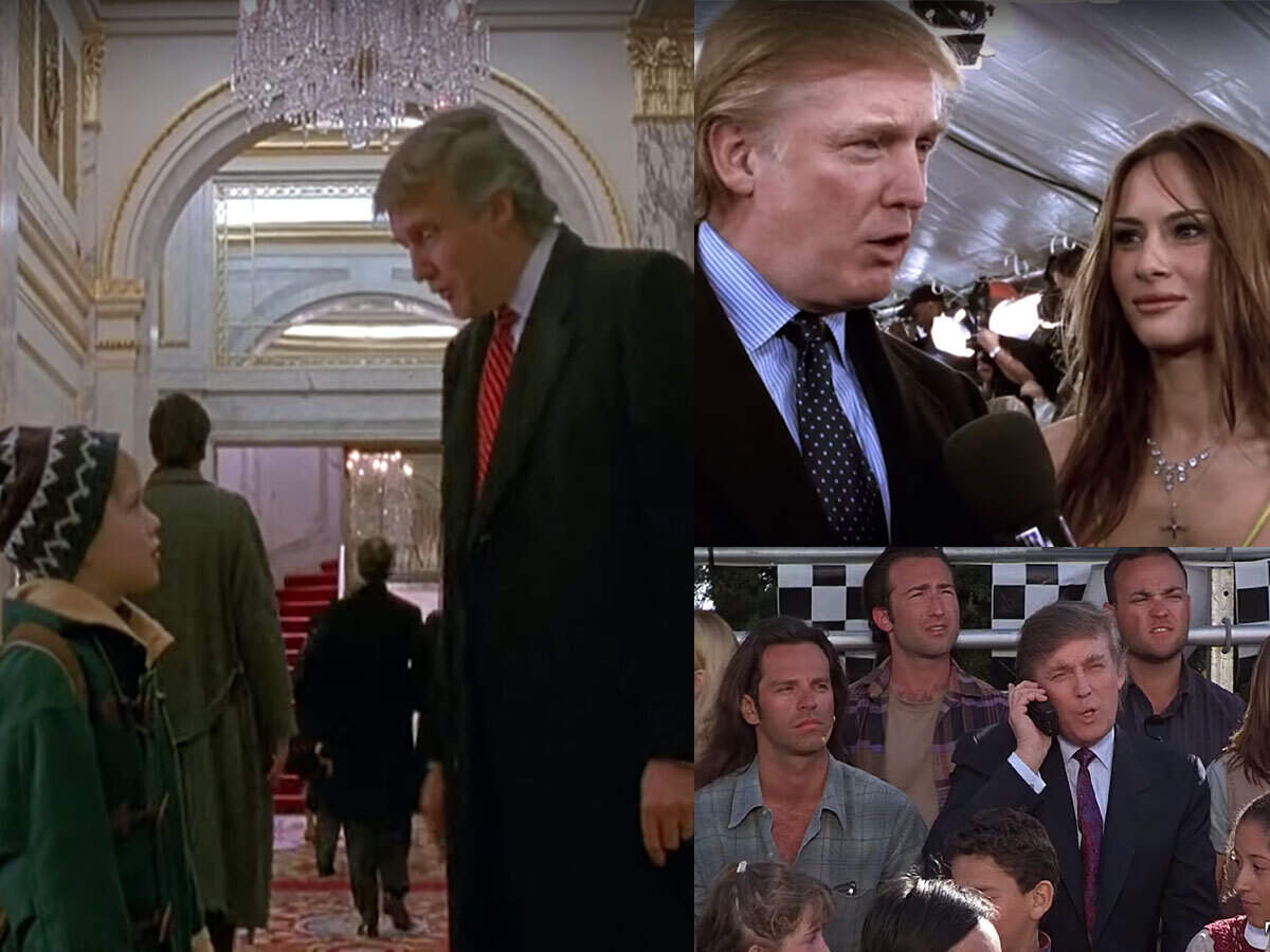Did You Know Us President Donald Trump Played Cameos In Several Hollywood Films Including Home Alone 2 And The Little Rascals Hindi Movie News Times Of India