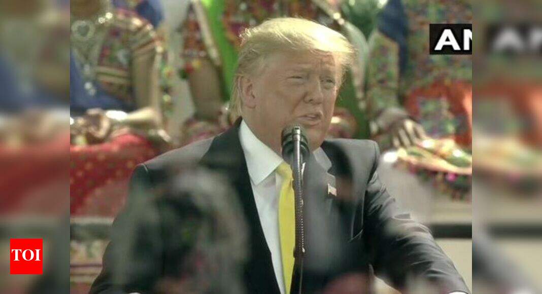 America loves India, will always be faithful and loyal friend: Donald Trump | India News - Times of India