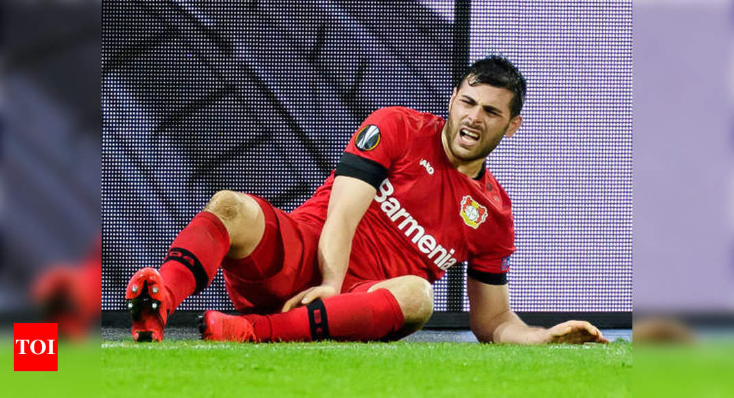 Leverkusen's Volland out for rest of season with ankle ...