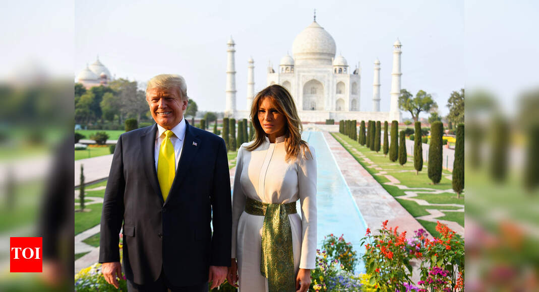 Taj Mahal inspires awe, says Trump after visit
