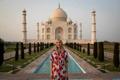 Wow, says Ivanka Trump and dials relative on FaceTime to show Taj