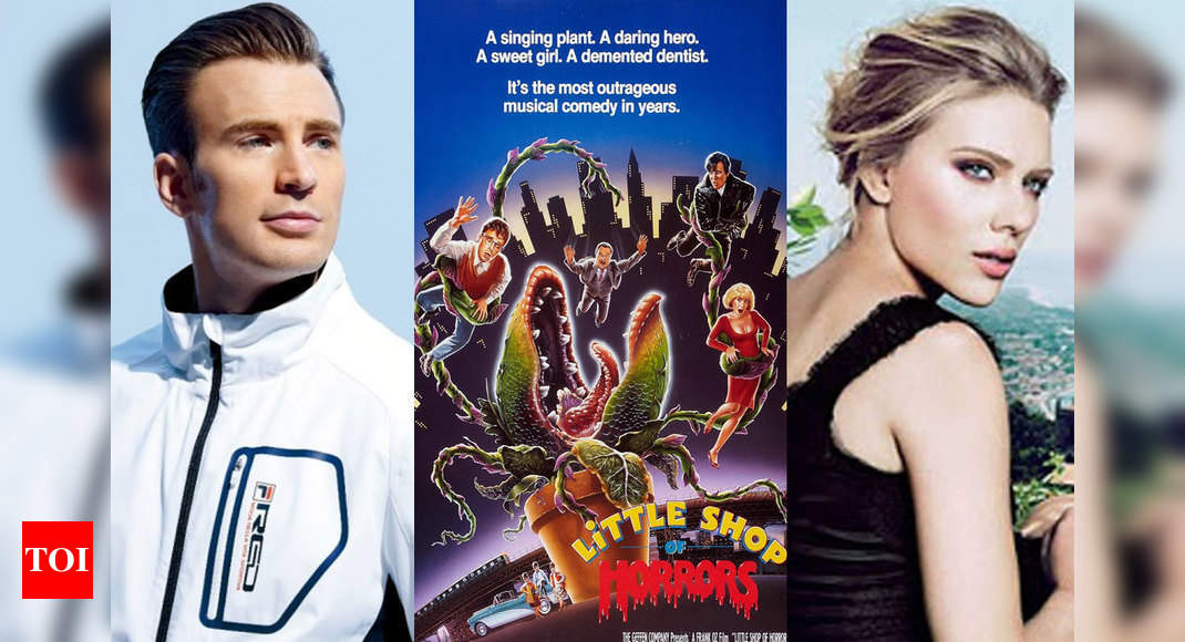 Chris Evans Scarlett Johansson In Talks For Little Shop Of Horrors Remake English Movie News Times Of India