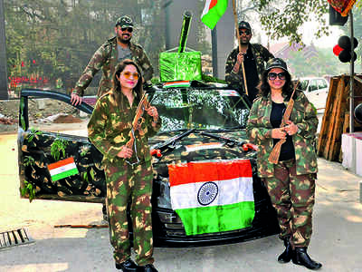 A car rally for a cause