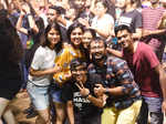 Students have a gala time at a college fest
