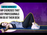 5 hip exercises busy professionals can do at their desk