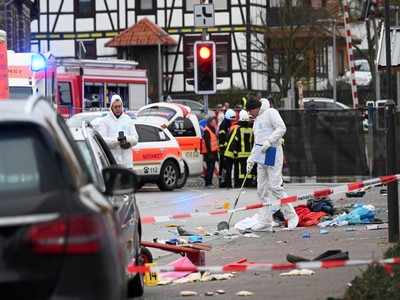 Around 60 people were injured when car drove into German carnival: Police