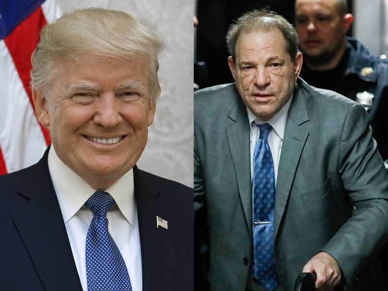 US President Donald Trump Says Harvey Weinstein Conviction Is A "great ...