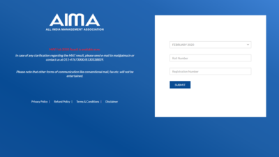 AIMA MAT Feb 2020 result declared, here's direct link