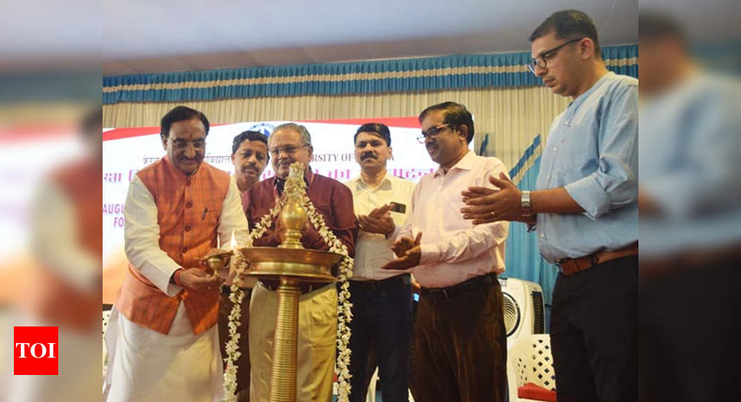 HRD minister Ramesh Pokhriyal Nishank opens new building at Central ...