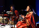 Sudha Raghunathan and Bickram Ghosh performed at the Omkara concert at the Narada Gana Sabha