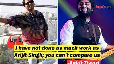 Ankit Tiwari: I have not done as much work as Arijit Singh; you can't compare us