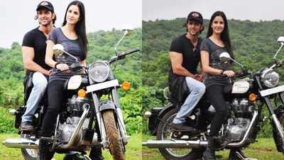 When Katrina Kaif stunned Hrithik Roshan and Ranbir Kapoor with her bike riding skills!