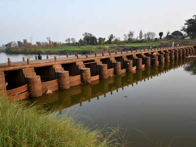 Barrage Repair Work May Cost 3 4 Days Water Cut Wrd Kolhapur News Times Of India