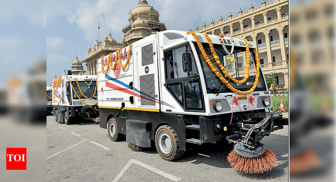 Bengaluru: Citizens claim 17 new sweeping units not functional; BBMP ...