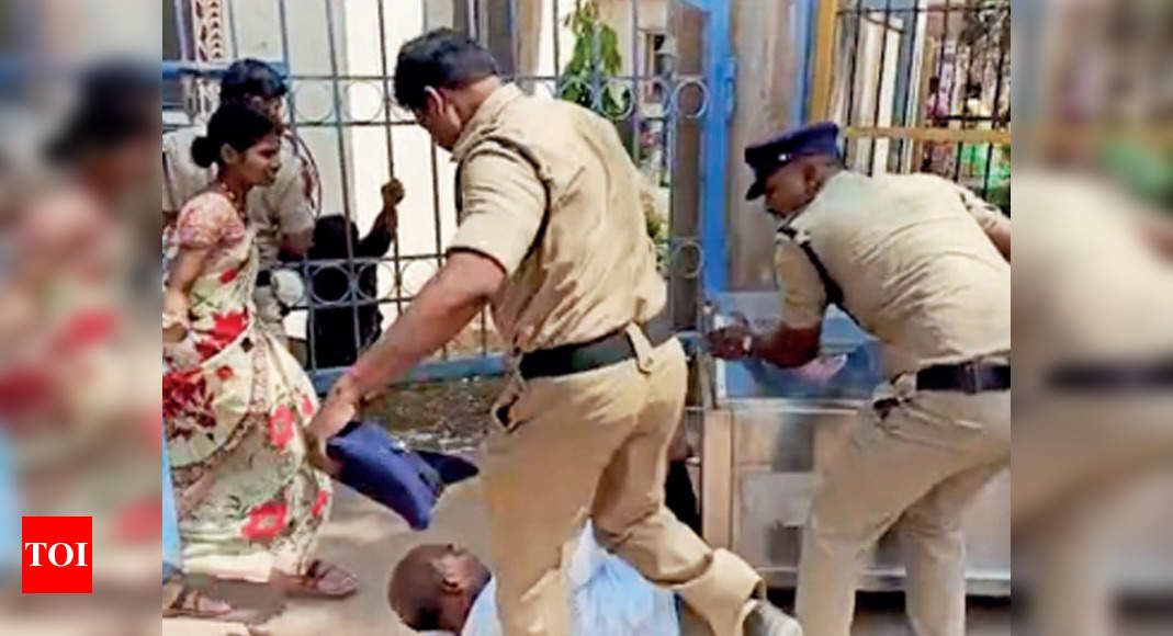 Telangana: Cop Who Kicked Suicide Victim’s Father Suspended | Hyderabad ...