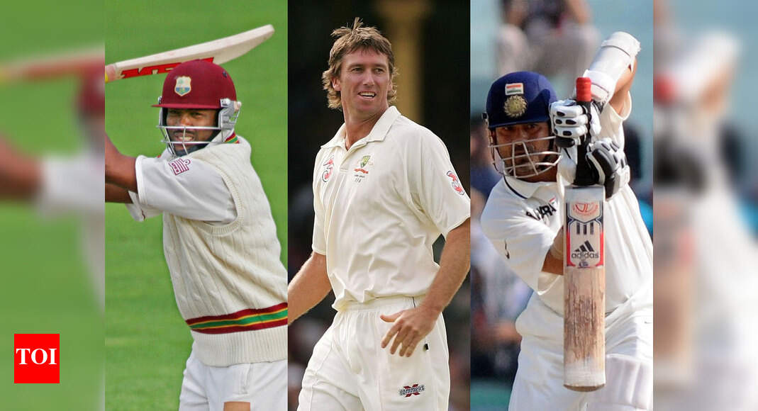 Brian Lara was slightly harder to bowl to than Sachin Tendulkar: Glenn McGrath Brian Lara was slightly harder to bowl to than Sachin Tendulkar: Glenn McGrath