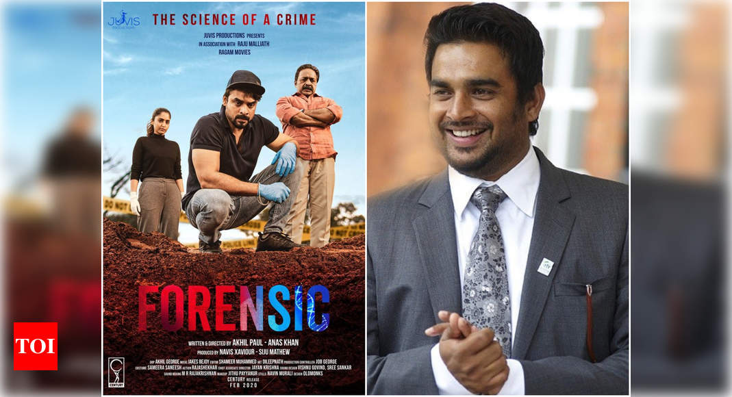 R Madhavan wishes team Forensic all the success Malayalam