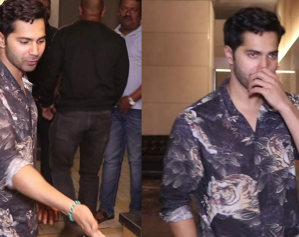 
Varun Dhawan's car accidentally runs over a photographer's foot at filmmaker Shashank Khaitan's birthday bash
