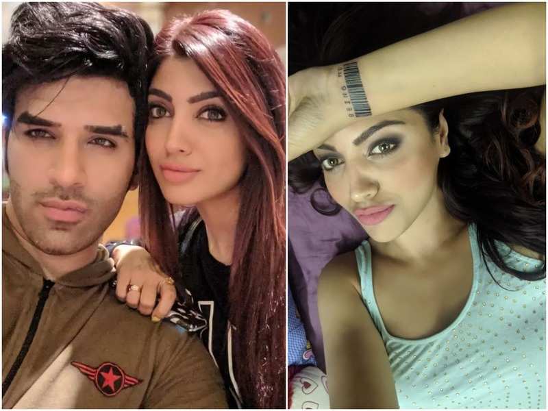 Exclusive Bigg Boss 13 Fame Paras Chhabra S Ex Girlfriend Akanksha Puri Gets A Tattoo Of His Name Removed Times Of India