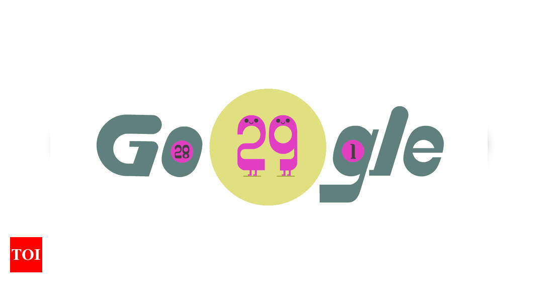 Leap Day Google celebrates Leap Day with a doodle India News Times