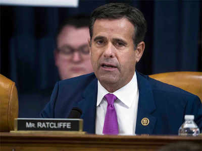 Trump nominates John Ratcliffe as intel chief