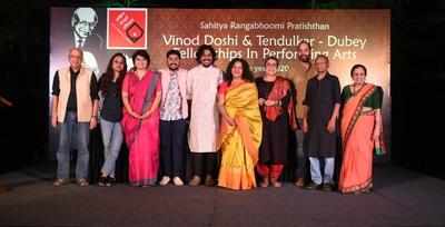 Vinod-Doshi and Tendulkar Dubey Fellowships given to five theatre artists