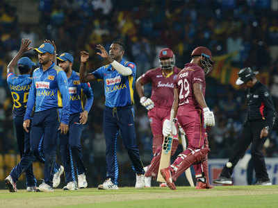 Angelo Mathews stars as Sri Lanka beat West Indies by six runs to sweep ODI series 3-0