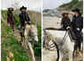 Photos: PC-Nick ride horse by the beach