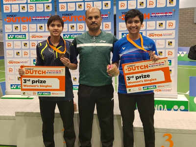 Tasnim Mir, Mansi Singh win bronze at Dutch Junior International
