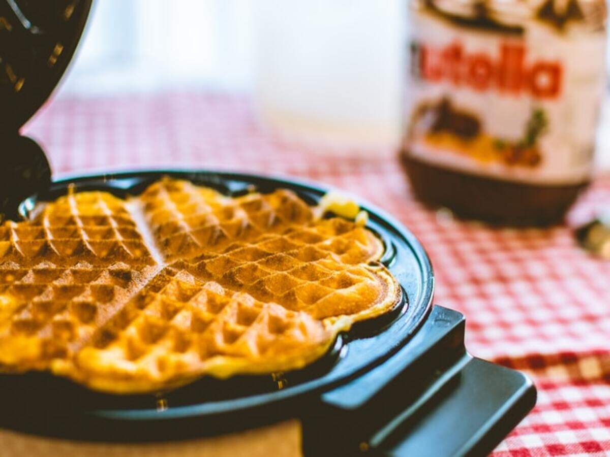 wonderchef dual belgian waffle maker