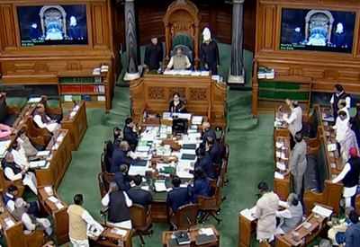 Lok Sabha adjourned for the day as opposition demands discussion on Delhi violence