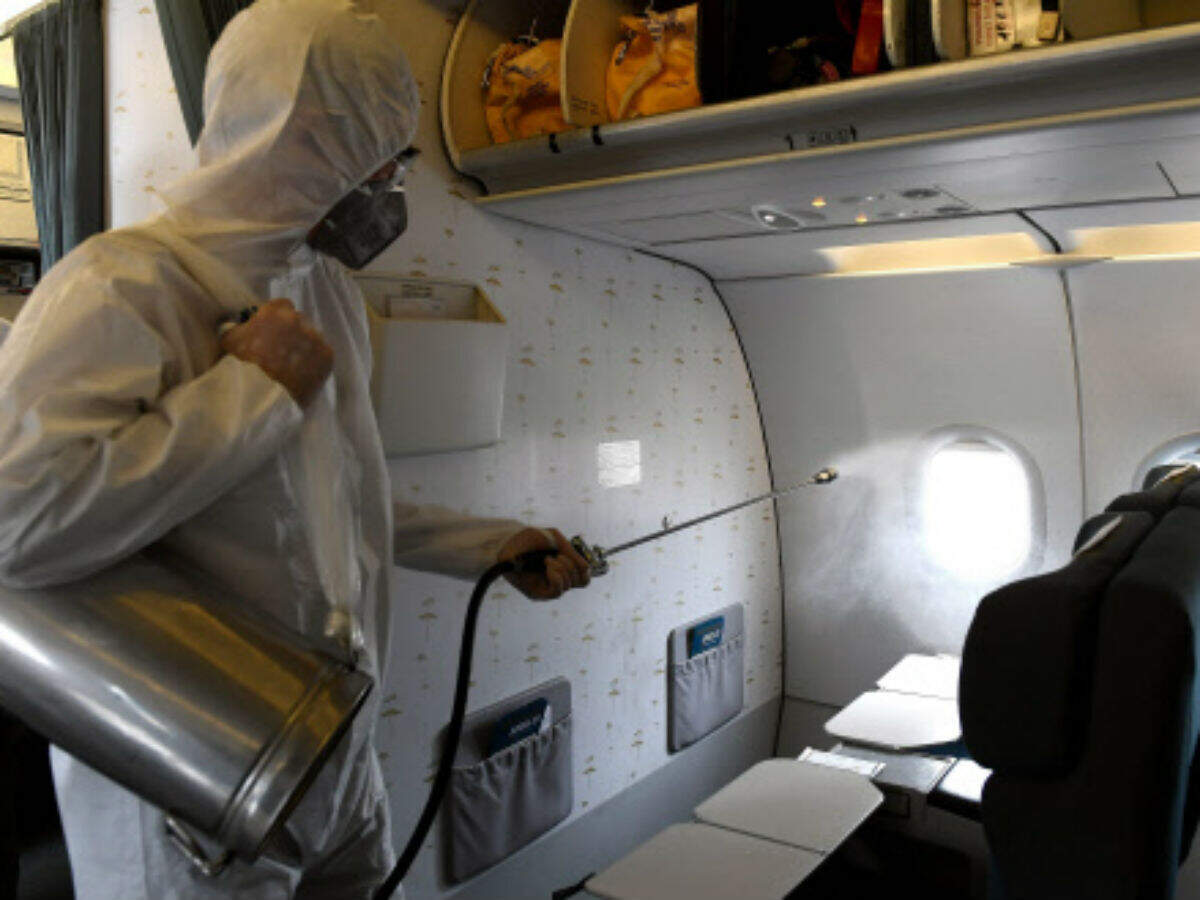 Disinfect Aircraft Coming From Japan South Korea Italy Before Starting Boarding For Next Flight Dgca Times Of India