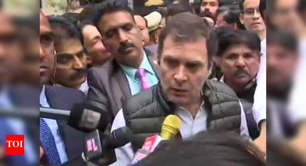 Breaking news live India's global reputation damaged, says Rahul