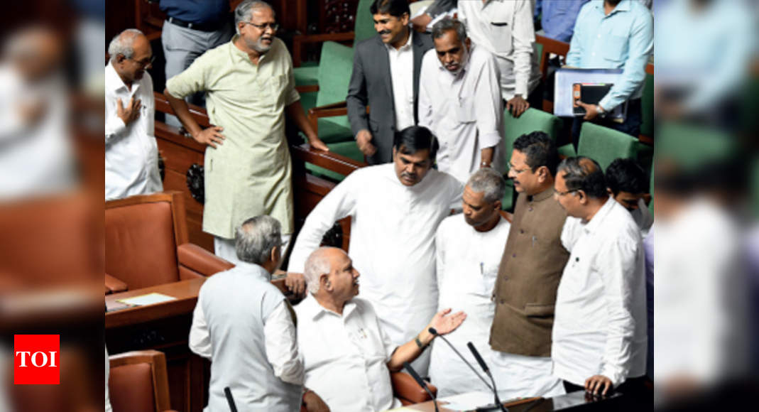 Karnataka Second Day A Washout As Congress Demands Apology From Bjps Yatnal Bengaluru News