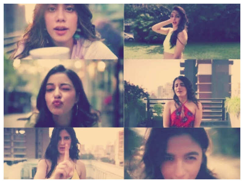 Angrezi Medium Alia Bhatt Katrina Kaif Anushka Sharma And Others Celebrate Women With Kudi Nu Nachne De Song Hindi Movie News Times Of India angrezi medium alia bhatt katrina