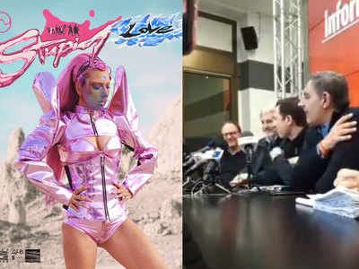 WATCH: Lady Gaga reacts to ‘Stupid Love’ interrupting meeting on Coronavirus in Italy