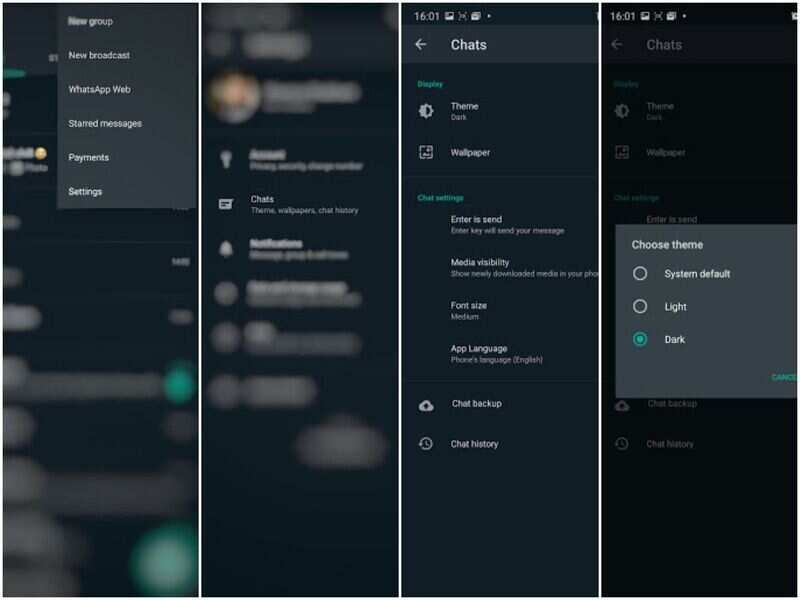 Dark mode comes to WhatsApp on iPhones and Android phones Here's how