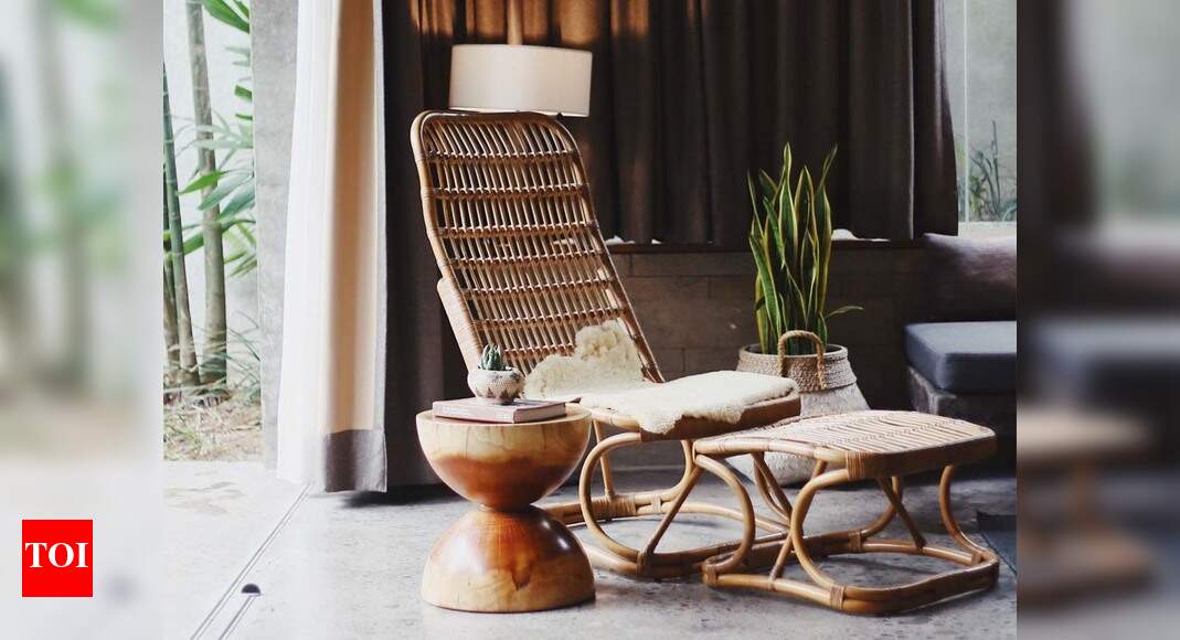 Buy cane furniture to upgrade your verandah and balcony Times of India
